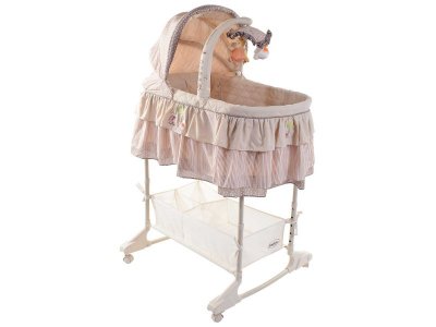 Кроватка-колыбель 4 в 1 Simplicity 3014, приставная 1-00293817_16