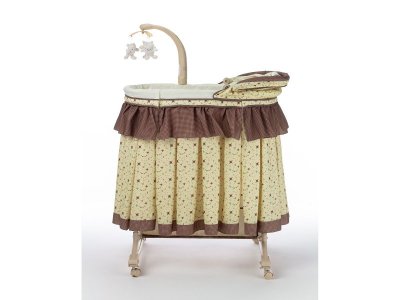 Кроватка-колыбель 3 в 1 Simplicity 3070L, приставная 1-00293829_11