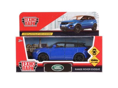 Игрушка Технопарк, Машина Land Rover Range Rover Evoque, инерционная 1-00294634_1