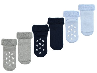Носки Palloncino Basic махровые, антискользящие, 3 шт. 1-00293203_1