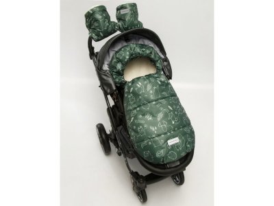 Конверт AmaroBaby Snowy Baby, зимний меховой 85 см 1-00295013_2