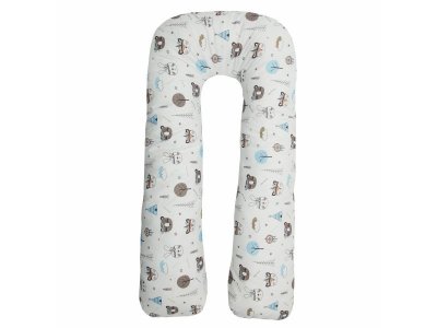 Подушка для беременных AmaroBaby U-образная 340*35 см, бязь 1-00295032_1