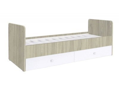Кроватка-трансформер детская Polini kids Simple 1100 с комодом 1-00295133_2
