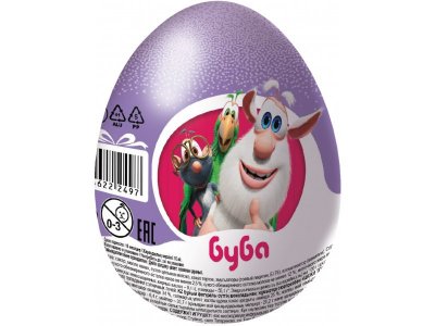 Яйцо шоколадное с игрушкой Конфитрейд Буба Шоки-Токи 20 г 1-00295156_3