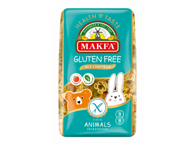Макаронные изделия Makfa Animals безглютеновые 300 г 1-00295490_1