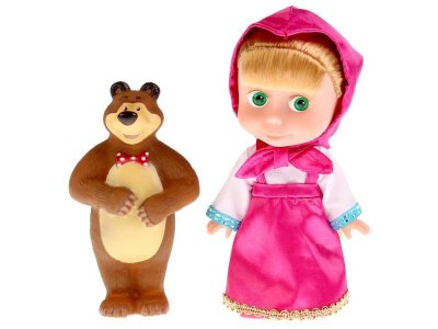 Кукла Карапуз, Маша и Медведь, Маша с мишкой 1-00296263_2