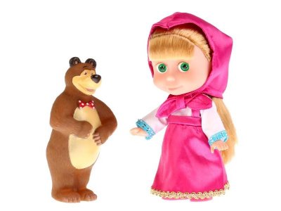 Кукла Карапуз, Маша и Медведь, Маша с мишкой 1-00296263_3