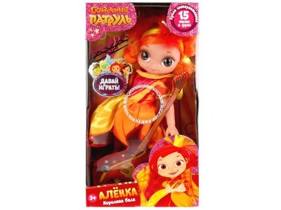 Кукла интерактивная Карапуз Сказочный патруль, Алёнка королева бала, с аксессуарами 1-00296268_2