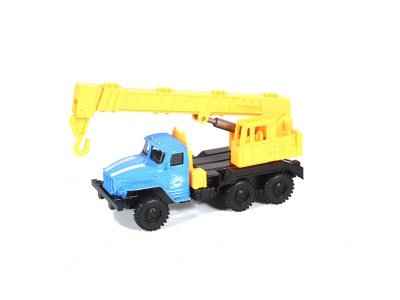 Игрушка Kaiyu инерционный грузовик со строительным краном 1-00295834_1