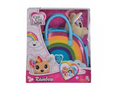 Мягкая игрушка Simba, плюшевая собачка Chi-Chi Love на радуге 1-00296502_2