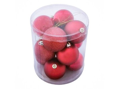 Шары новогодние Девилон, 12 шт. 1-00296783_2