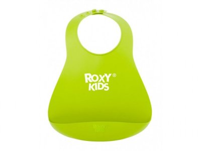 Нагрудник Roxy-Kids Baby Bib мягкий с карманом для крошек 1-00297652_1