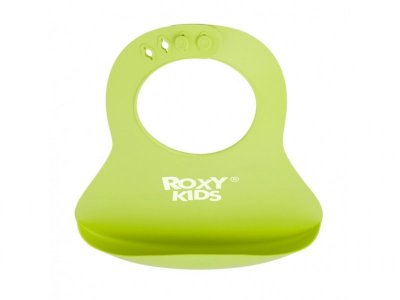 Нагрудник Roxy-Kids Baby Bib мягкий с карманом для крошек 1-00297652_7