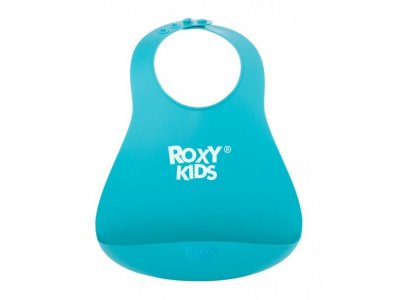 Нагрудник Roxy-Kids Baby Bib мягкий с карманом для крошек 1-00297653_1