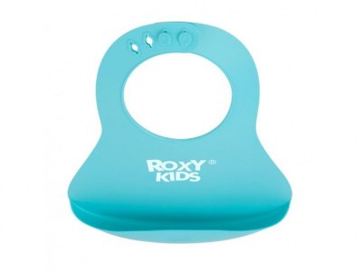 Нагрудник Roxy-Kids Baby Bib мягкий с карманом для крошек 1-00297653_2