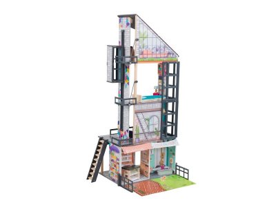 Домик кукольный KidKraft, Бьянка, интерактивный с мебелью 26 предметов 1-00297163_1