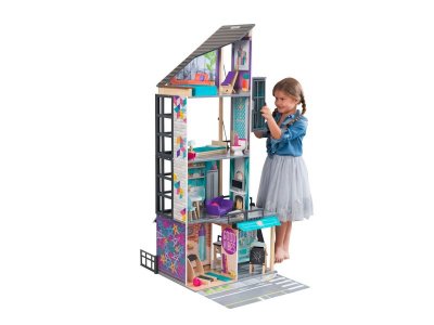 Домик кукольный KidKraft, Бьянка, интерактивный с мебелью 26 предметов 1-00297163_9