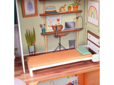 Домик кукольный KidKraft, Марлоу, с мебелью 14 предметов 1-00297177_3