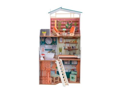 Домик кукольный KidKraft, Марлоу, с мебелью 14 предметов 1-00297177_4