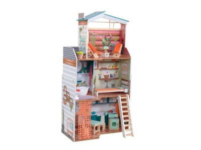 Домик кукольный KidKraft, Марлоу, с мебелью 14 предметов 1-00297177_5