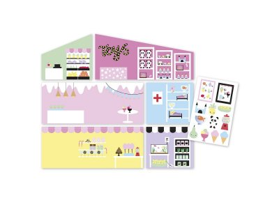 Обои для кукольного домика Lundby Магазин 1-00297192_1