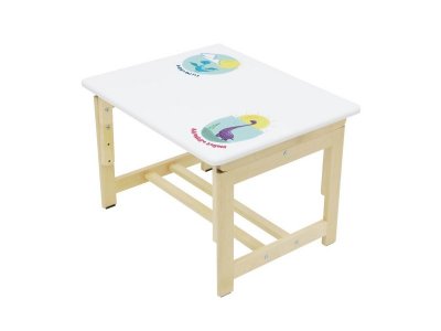 Комплект растущей детской мебели Polini kids Eco 400 SM Дино 1, 68*55 см 1-00208854_4