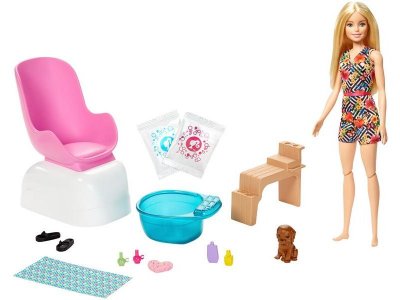 Набор для игры Mattel Barbie для маникюра и педикюра 1-00297893_1