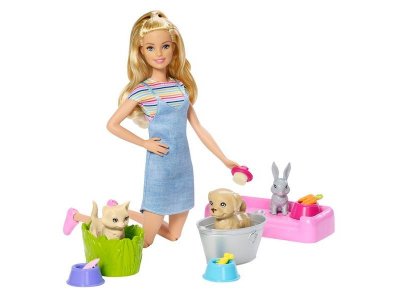Набор для игры Mattel Barbie Кукла и домашние питомцы 1-00297900_2