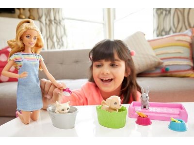Набор для игры Mattel Barbie Кукла и домашние питомцы 1-00297900_8