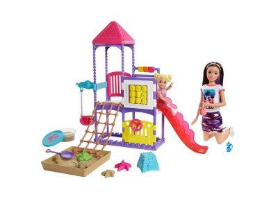 Набор для игры Mattel Barbie Скиппер на игровой площадке 1-00297902_1