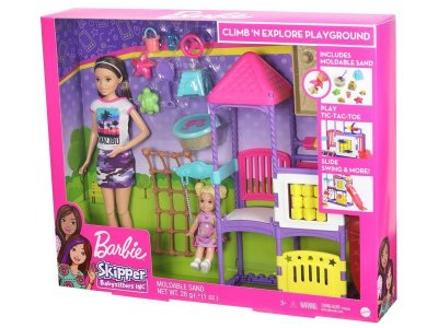 Набор для игры Mattel Barbie Скиппер на игровой площадке 1-00297902_4