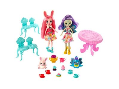 Набор для игры Mattel Enchantimals Чаепитие Пэттер Павлины и Бри Кроли 1-00297912_12