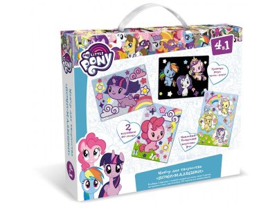 Набор для творчества Origami My little pony, Пони малышки, 4в1 1-00298832_1