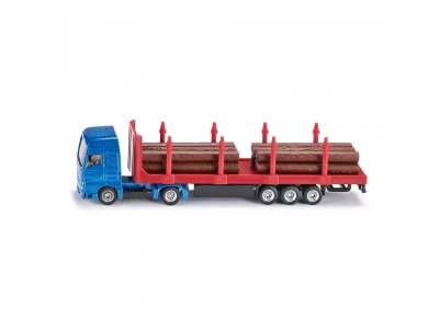 Игрушка Siku, Грузовик MAN для перевозки бревен 1:87 1-00298996_1