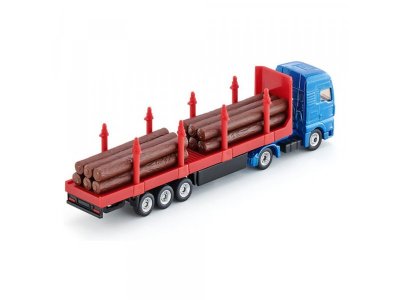 Игрушка Siku, Грузовик MAN для перевозки бревен 1:87 1-00298996_2