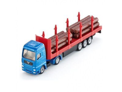 Игрушка Siku, Грузовик MAN для перевозки бревен 1:87 1-00298996_3