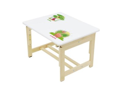 Комплект растущей детской мебели Polini kids Eco 400 SM Дино 2, 68*55 см 1-00208855_8