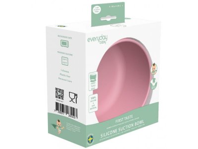 Тарелка EveryDay Baby глубокая с наклонным дном на присоске, силиконовая 1-00299066_5