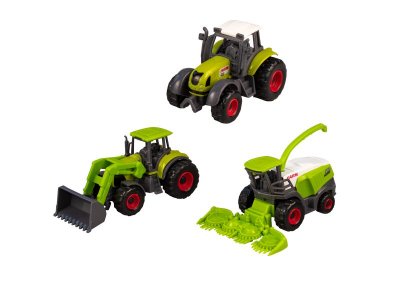 Набор игровой Qunxing Toys Тракторы 1-00299309_3