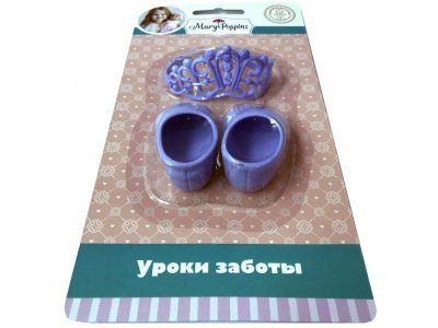 Аксессуары для куклы Mary Poppins Туфли и корона 1-00299841_2