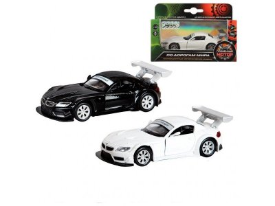 Игрушка Пламенный мотор, Машина 1:38 BMW Z4 GT3, 11 см 1-00299865_1