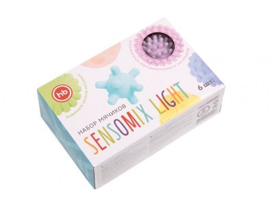 Набор массажных мячиков Happy Baby, Sensomix Light 1-00300929_5