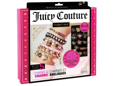 Набор для создания бижутерии Juicy Couture Стильные браслеты, 130 деталей 1-00300916_1