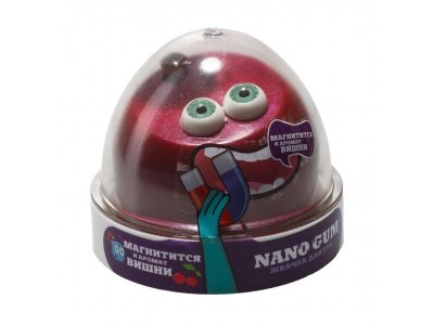 Жвачка для рук Nano gum, магнитная с ароматом вишни, 50 г 1-00301217_1
