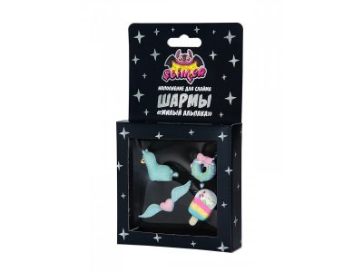 Наполнение для слайма Slimer Шармы, милый альпака 4 шт. 1-00302451_1