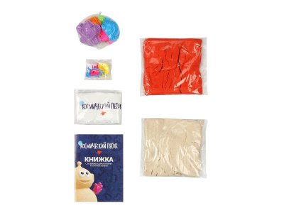 Песок для лепки Космический песок, 2 цвета, 2 кг 1-00302484_3