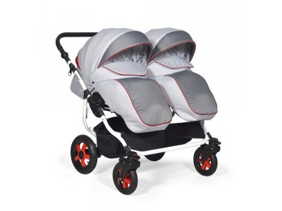 Коляска для двойни 2в1 Indigo Duo 18 1-00303320_2