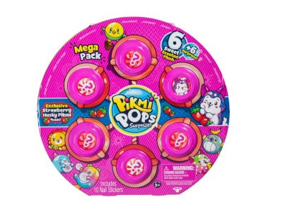 Набор игровой Moose Pikmi Pops Клубника, 6 героев 1-00301645_1