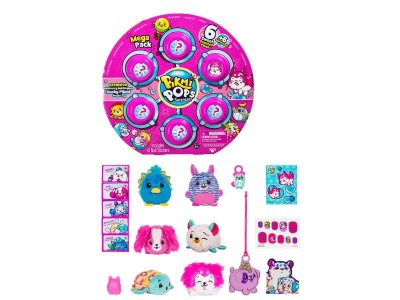Набор игровой Moose Pikmi Pops Черничная жевательная резинка, 6 героев 1-00301646_3