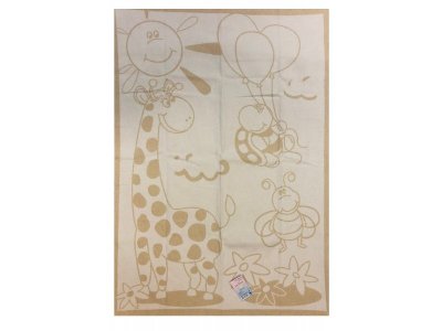 Одеяло хлопковое жаккардовое VLADI Home, 100*140 см 1-00304947_2
